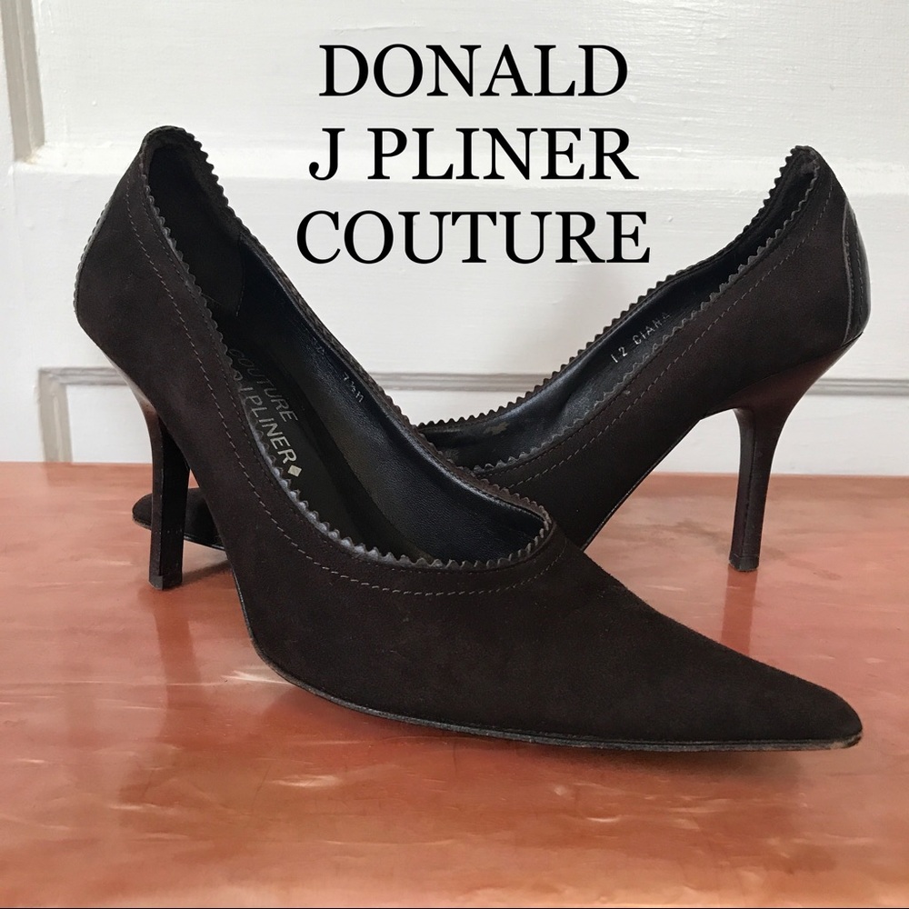 Donald J. Pliner Black Heels